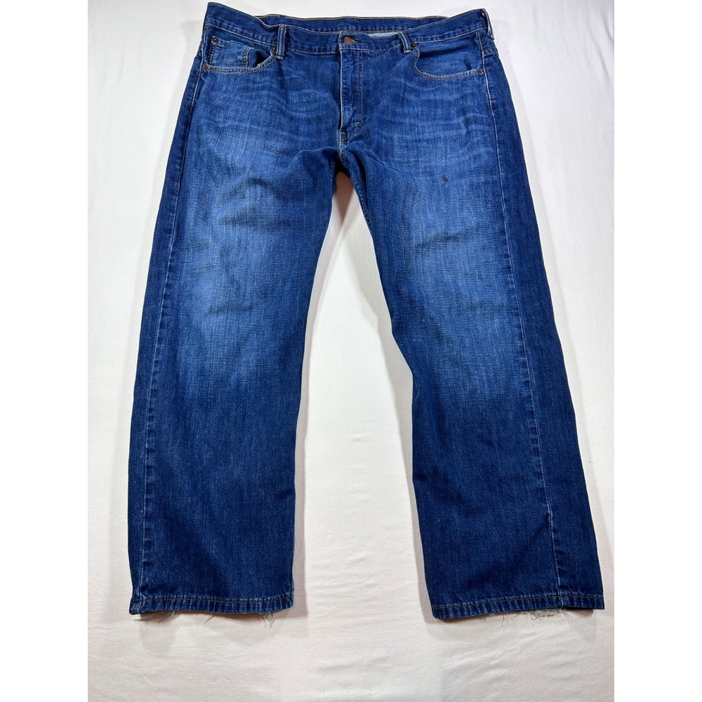 Levis 569 Loose Straight Leg Jeans Mens 40x30 Blue Denim Medium Wash 00569-0132